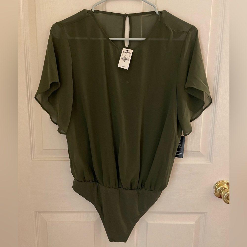 Express Green Bodysuit